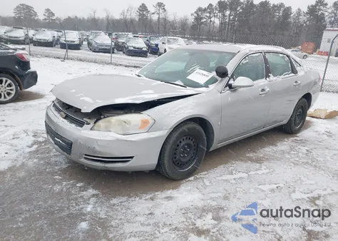 2008 Chevrolet Impala Ls from USA, damaged, VIN 2G1WB58K781315846